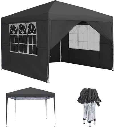 Opvouwbaar Pop-up Paviljoen 2,5 x 2,5 m - Waterdicht & Winterbestendig met UV-bescherming