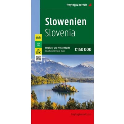 F&B Wegenkaart Slovenië 2-Zijdig - F&B Wegenkaarten