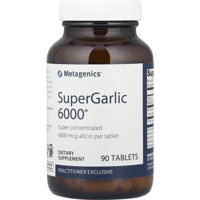 Metagenics, SuperGarlic 6000®, 90 Tabletten