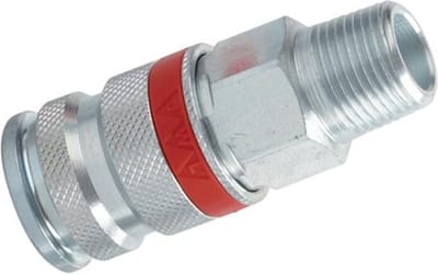 JWL Metabo luchtkoppeling EURO 530 serie met ¼” uitwendige schroefdraad