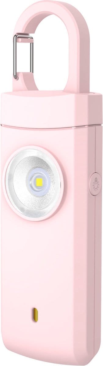 Alarm - Persoonlijk Alarm - Zelfverdediging sleutelhanger - 130Db - LED - Extreem Geluidsalarm - veiligheid alarm - persoonlijk alarm - Senioren alarm - met oplaadbare batterij