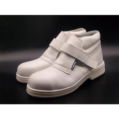 Zachte Zool Ademend Niet Vermoeide Voeten Deodorant Antislip Platte Zool Witte Medische Schoenen 48 gray