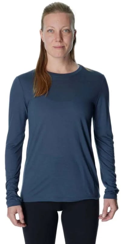 Houdini Tree T-shirt Met Lange Mouwen Blauw L Vrouw