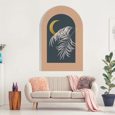 Vooraf gelijmd vliesbehang met gigantische muurschilderingen - WHITE NIGHT ARK - 135x90cm