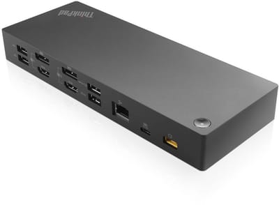 Lenovo 40AF0135UK notebook dock & poortreplicator USB 3.0 (3.1 Gen 1) Type-C Zwart