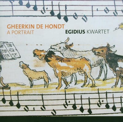 Egidius Kwartet - De Hondt: A Portrait (CD)