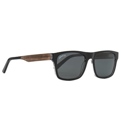 Johnny Fly - 7THIRTY7 zonnebril - dames en heren - Black Crystal - ecologisch