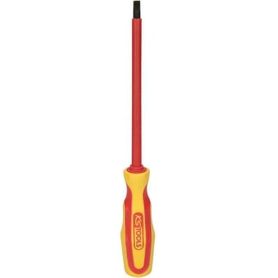 KS Tools 117.0514 VDE Platte schroevendraaier Kopbreedte: 6.5 mm Koplengte: 150.0 mm DIN 5264