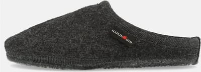 Haflinger Alaska Graphit Pantoffels Uniseks - Graphit - Maat 37 - S28