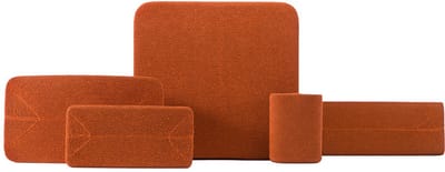 Soundskins – Luxe textielhoes / Luidsprekeraccessoire – Compatibel met Sonos Play 5 - Koper