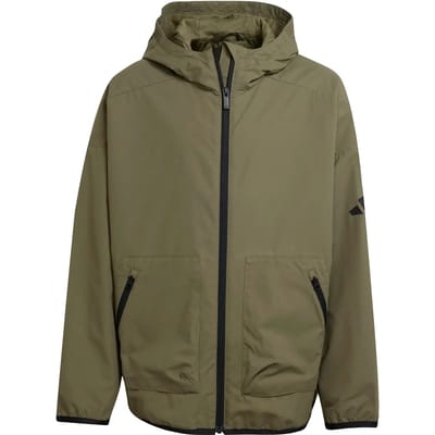 Waterdichte kinderjas met capuchon adidas Utility