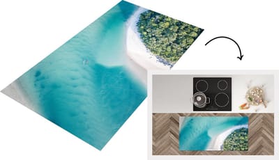 Keukenloper - Loper keuken - Zee - Zon - Australië - 120x60 cm - Keukenloper vinyl