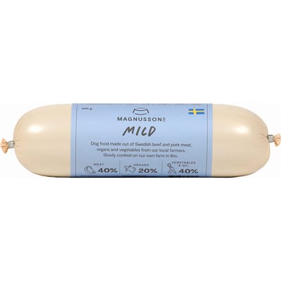 12x650g Magnusson Mild natvoer voor honden