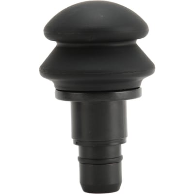 18mm Spier Massage Pistool Kop Silicone Gas Kussen Fascia Masseur Vervangingskop voor Hoofd Benen black
