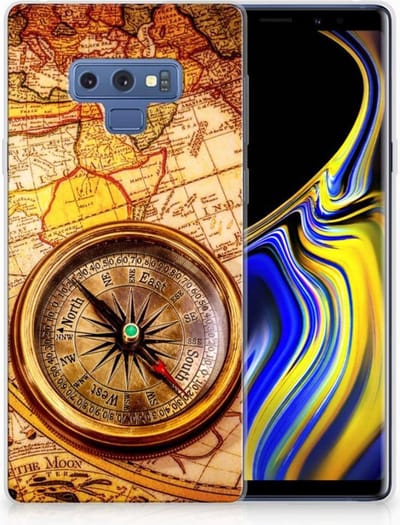 Samsung Galaxy Note 9 Siliconen Back Cover Kompas
