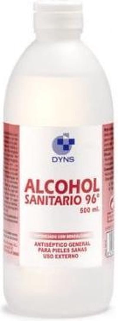 Alcohol 96% (1L) + 20 Steriele Gaasjes (2 per sachet) - Desinfectie voor Wonden en Huid. Ideaal voor medische en huishoudelijke toepassingen! Het Alcohol 96% is een krachtig ontsmettingsmiddel, perfect voor het reinigen