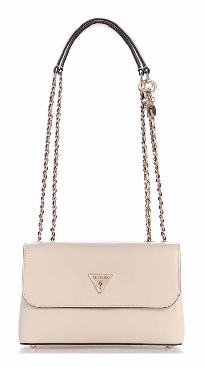 GUESS Schoudertas Daryna Convertible Xbody Flap Bone Crème