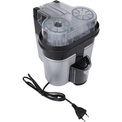 Elektrische Dubbele Citruspers Juicer Machine Hoge Efficiëntie Snijden en Persen Elektrische Citrus L black