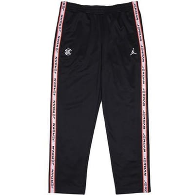 Pantalon de survêtement en tricot Air Jordan X Clot Coupe droite ample Homme Bas Noir Rouge AR8403-010 XL black