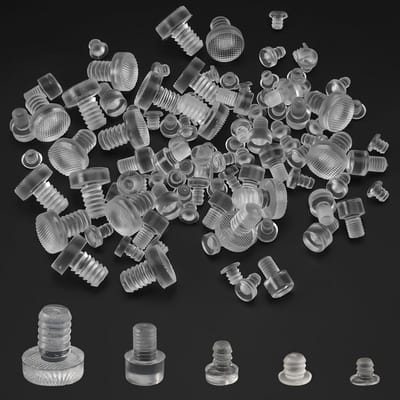 50 Stuks Transparante Rubberen Stootdoppen voor Glas en Meubels | Anti-Slip Buffer