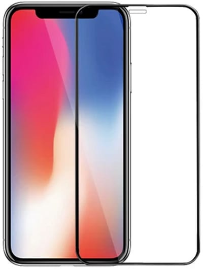 DrPhone iPhone XS Max Glas - Tempered Glass 3D – Volledige Dekking - Schermbeschermer - Gehard Glas