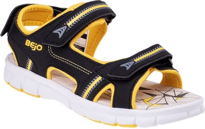 Bejo Beni Sandalen Geel,Zwart EU 35 Jongen