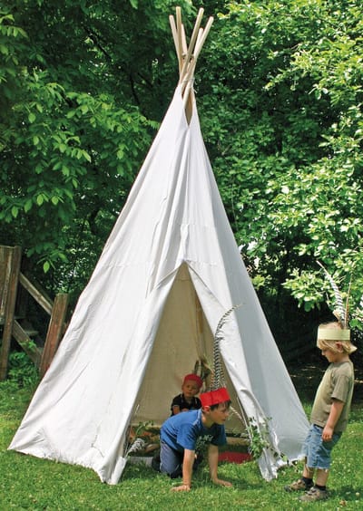 Grote Kinder Tipi Tent – De Perfecte Speeltent voor Binnen & Buiten