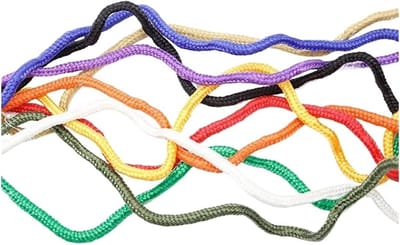 Nylon Touw - Gevlochten Koord - Kampeeruitrusting Beveiligen - Sterke Nylon Kern - 30 Meter - Zwart