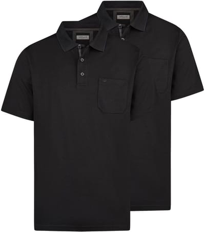 Redmond Heren poloshirt 2 pack Basic