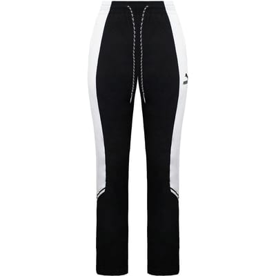 Puma Logo Heren Zwart/Wit Track Broek