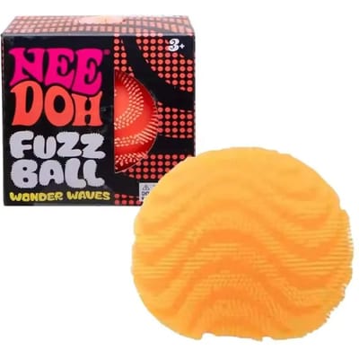 Fuzz Ball Sensorisch Knijpspeeltje NeeDoh Sensorisch Squishy Speeltje Wonder Waves Gestructureerde Stressverlichter Fidget Bal voor Volwassenen Kinderen
