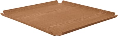 XLBoom Deck Tray 45x45cm Oak – Houten serveer- en display tray – Verkrijgbaar in Oak | Walnut | Black – Design dienblad met antislip & stapelbaar