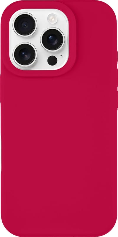 Tactical iPhone 16 Pro Velvet Smoothie Cover – Hoesje – Sangria