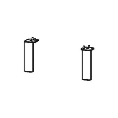 Duravit plinth feet aluminum, 2 pieces UV999100000