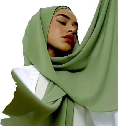 Bovista Hoofddoek - Hijab - Dames - Abaya - Sjaal - Islamitische Kleding - Moslim Kleding - Alhamdulillah - Groen