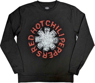 Red Hot Chili Peppers - Scribble Asterisk Sweater/trui - S - Zwart