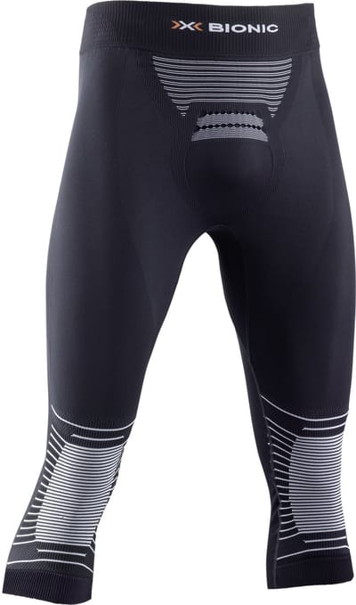 X-Bionic Energizer 4.0 Driekwart Sportbroek Heren - Opal Black/Arctic White - Maat L