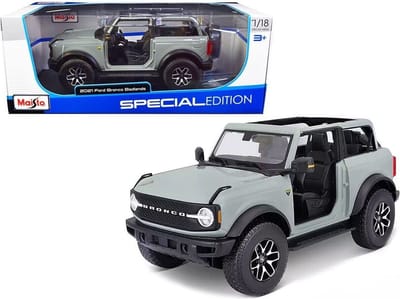 Ford Bronco Badlands (No Doors) 2021 - 1:18 - Maisto