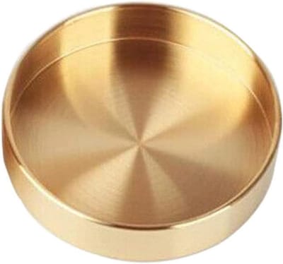 Ronde Metalen Lade-inleg voor Sieraden, Make-up en Meer