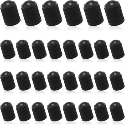 Ventieldoppen set van 30 - Universele plastic ventieldoppen - Voor stabiele bandenspanning - ShopVlot