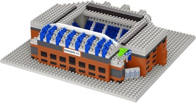 Voetbalstadion Bouwset Miniatuur - 835 Delen Bouwpakket voor Fans (Leeftijd 12+)