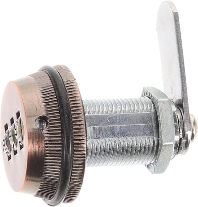 Gecodeerd Vitrineslot - Metalen Slot - Beveiliging Kast - Wachtwoord Ontwerp - 6 x 4 cm - Zilverkleurig