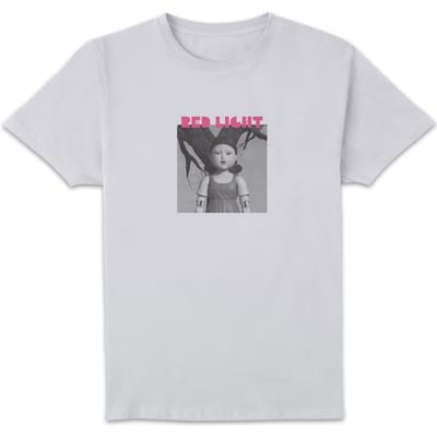 Squid Game Red Light Green Light Men's T-Shirt - White - M