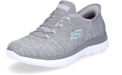 SKECHERS SUMMITS-DAZZLING HAZE 149937 GYMT Sneakers Slip in dames grijs