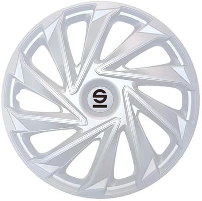 Sparco Wieldoppen Varese 14 inch Zilver - 4 stuks