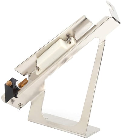 OmGoods - Dailygoody - Fletching Jig - Lichtgewicht gereedschap - Duurzaam en roestvrij - Geschikt voor alle soorten hengels - Voor het plakken van veren