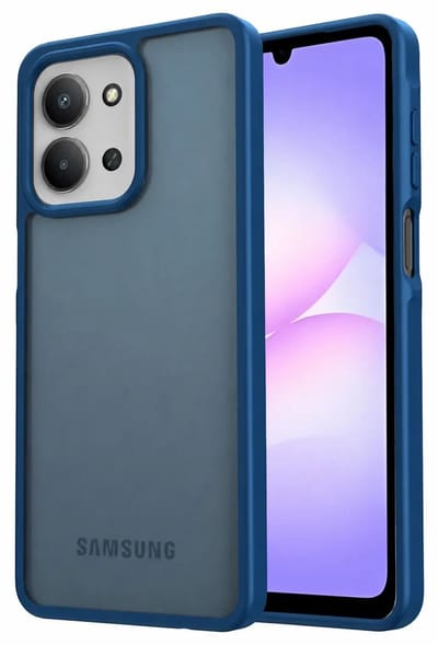 Hoesje Geschikt voor Xiaomi Redmi 15C - Matte Back Cover - Blauw