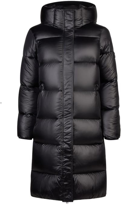 JAS PIKEUR SELECTION QUILTED COAT Zwart
