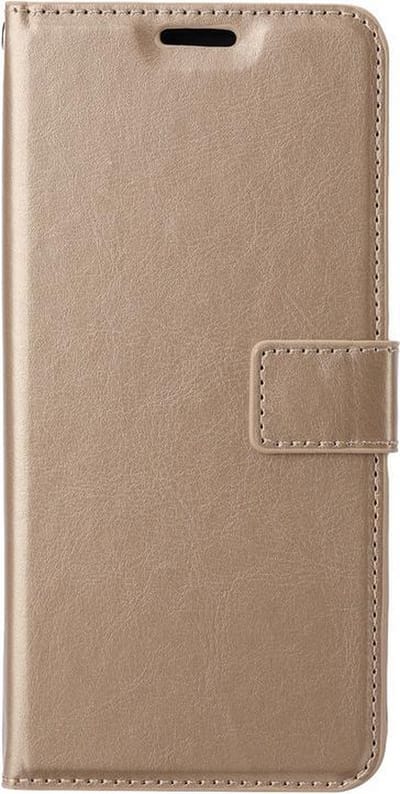 Bookcase Geschikt voor: Oppo Find X3 Pro - Goud - portemonnee hoesje