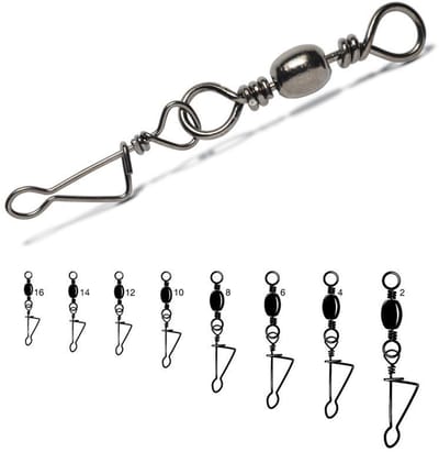 VMC Barrel + Italian Swivels 6